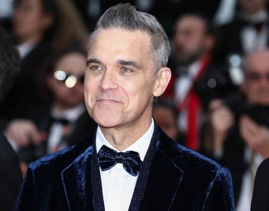 May 20, 2023, Cannes, Cote d Azur, France: ROBBIE WILLIAMS attends the screening of Killers of the Flower Moon during the 76th Annual Cannes Film Festival at Palais des Festivals on May 20, 2023 in Cannes, France Cannes France - ZUMAc179 20230520_zep_c179_157 Copyright: xMickaelxChavetx
