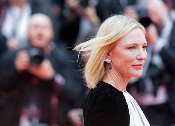 The Killers of the Flower Moon Red Carpet Premiere at the 76th Edition of the Cannes Film Festival Actress Cate Blanchett attends the movie screening and red carpet event for Killers of the Flower Moon , directed by Martin Scorsese, during the 76th edition of the Cannes Film Festival on May 20 2023, in Cannes, France Cannes Palace of Festivals and Congresses of Cannes Cannes France Copyright: xAlexandraxFechetex ImagoImages_EuroQualif_Rom-v-Bel-AF306