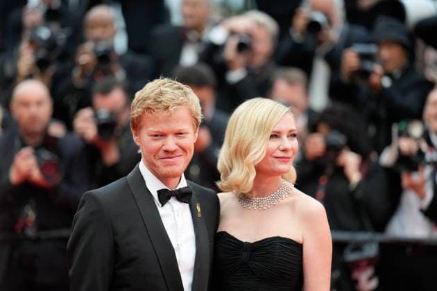 The Killers of the Flower Moon Red Carpet Premiere at the 76th Edition of the Cannes Film Festival Jesse Plemons and Kirsten Dunst attend the movie screening and red carpet event for Killers of the Flower Moon , directed by Martin Scorsese, during the 76th edition of the Cannes Film Festival on May 20 2023, in Cannes, France Cannes Palace of Festivals and Congresses of Cannes Cannes France Copyright: xAlexandraxFechetex ImagoImages_EuroQualif_Rom-v-Bel-AF321