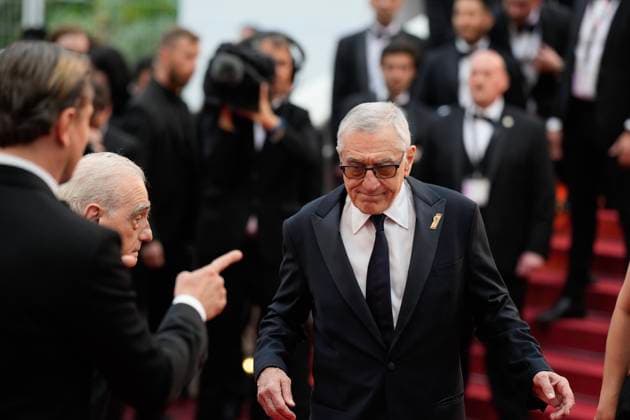 The Killers of the Flower Moon Red Carpet Premiere at the 76th Edition of the Cannes Film Festival Robert De Niro attends the movie screening and red carpet event for Killers of the Flower Moon , directed by Martin Scorsese, during the 76th edition of the Cannes Film Festival on May 20 2023, in Cannes, France Cannes Palace of Festivals and Congresses of Cannes Cannes France Copyright: xAlexandraxFechetex ImagoImages_EuroQualif_Rom-v-Bel-AF347