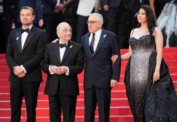 The Killers of the Flower Moon Red Carpet Premiere at the 76th Edition of the Cannes Film Festival Director Martin Scorsese, Leonardo DiCaprio, Robert De Niro, and the rest of the cast, attend the movie screening and red carpet event for Killers of the Flower Moon , directed by Martin Scorsese, during the 76th edition of the Cannes Film Festival on May 20 2023, in Cannes, France Cannes Palace of Festivals and Congresses of Cannes Cannes France Copyright: xAlexandraxFechetex ImagoImages_EuroQualif_Rom-v-Bel-AF355