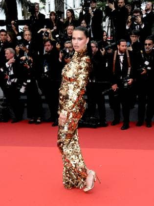 76th Cannes Film Festival 2023, evening 5 - red carpet of the film Killers Of The Flower Moon . In the photo: Adriana Lima  Copyright: xAlbertoxTerenghix xipa-agency.nex xPoolxPhotoxEventsx01x IPA_IPA38078818