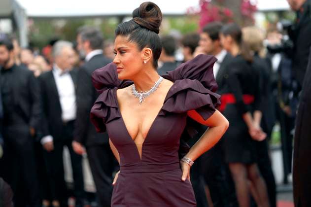 Salma Hayek at the premiere of the feature film Killers of the Flower Moon at the Festival de Cannes 2023 76 Cannes International Film Festival at the Palais des Festivals Cannes, 20 05 2023. Foto:xD.xBedrosianx xFuturexImage