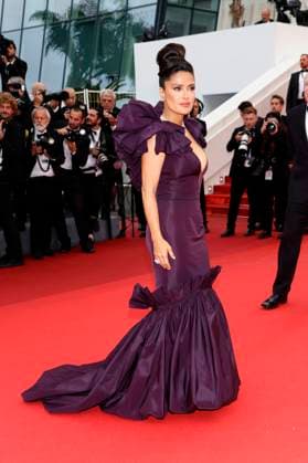 Salma Hayek at the premiere of the feature film Killers of the Flower Moon at the Festival de Cannes 2023 76 Cannes International Film Festival at the Palais des Festivals Cannes, 20 05 2023. Foto:xD.xBedrosianx xFuturexImage