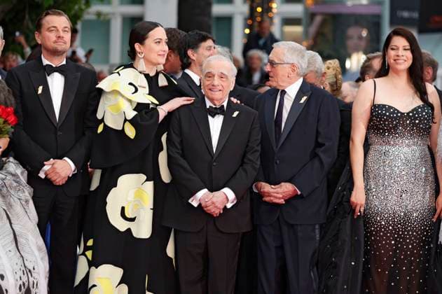 Leonardo DiCaprio, Lily Gladstone, Director Martin Scorsese, Robert Di Niro and Cara Jade Myers at the premiere of the feature film Killers of the Flower Moon at the Festival de Cannes 2023 76 Cannes International Film Festival at the Palais des Festivals Cannes, 20 05 2023. Foto:xD.xBedrosianx xFuturexImage