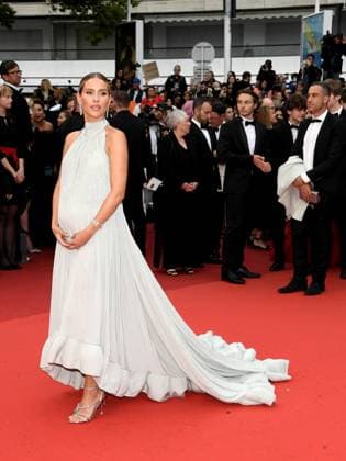 76th Cannes Film Festival 2023, evening 5 - red carpet of the film Killers Of The Flower Moon . In the photo: Claire Holt pregnant with baby bump  Copyright: xAlbertoxTerenghix xipa-agency.nex xPoolxPhotoxEventsx01x IPA_IPA38079084