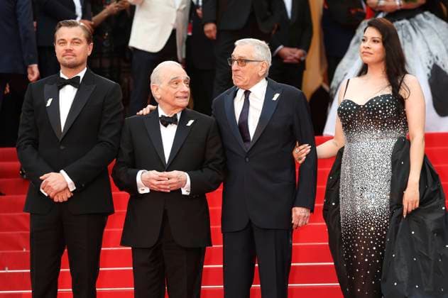 Leonardo DiCaprio, Martin Scorsese, Robert De Niro and Cara Jade Myers at the premiere of the feature film Killers of the Flower Moon at the Festival de Cannes 2023 76 Cannes International Film Festival at the Palais des Festivals Cannes, 20 05 2023. Foto:xD.xBedrosianx xFuturexImage