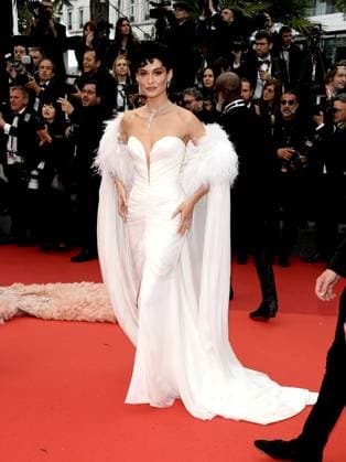 76th Cannes Film Festival 2023, evening 5 - red carpet of the film Killers Of The Flower Moon . In the photo: Grace Elizabeth  Copyright: xAlbertoxTerenghix xipa-agency.nex xPoolxPhotoxEventsx01x IPA_IPA38079205