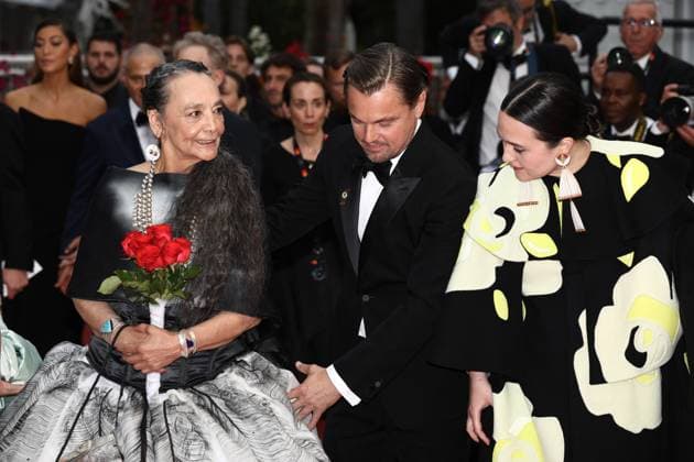 May 20, 2023, Cannes, Cote d Azur, France: LEONARDO DE CAPRIO and LILY GLADSTONE attend the screening of Killers of the Flower Moon during the 76th Annual Cannes Film Festival at Palais des Festivals on May 20, 2023 in Cannes, France Cannes France - ZUMAc179 20230520_zep_c179_245 Copyright: xMickaelxChavetx