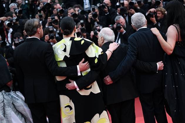 76e Festival International du film de Cannes. Montee du film Killers Flower Moon - 76th International Cannes Film Festival. Red carpet of Killers Flower Moon - Leonardo Di Caprio , Martin Scorsese , Robert De Niro 292241 2023-05-20 Cannes France  Copyright: xLionelxGuericolas MPPx STAR_292241_052