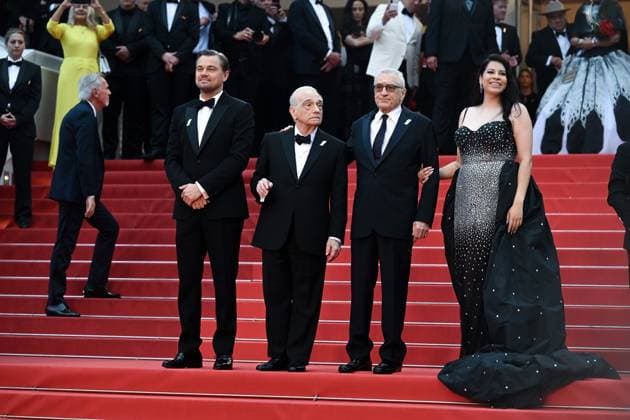 76e Festival International du film de Cannes. Montee du film Killers Flower Moon - 76th International Cannes Film Festival. Red carpet of Killers Flower Moon - Leonardo Di Caprio , Martin Scorsese , Robert De Niro 292241 2023-05-20 Cannes France  Copyright: xLionelxGuericolas MPPx STAR_292241_075