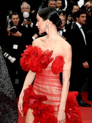 76th Cannes Film Festival 2023, evening 5 - red carpet of the film Killers Of The Flower Moon . In the photo: Mary Leest  Copyright: xAlbertoxTerenghix xipa-agency.nex xPoolxPhotoxEventsx01x IPA_IPA38079973