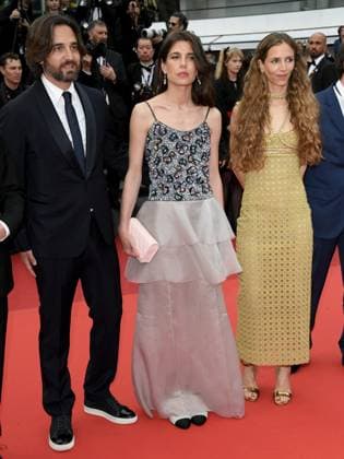 76th Cannes Film Festival 2023, evening 5 - red carpet of the film Killers Of The Flower Moon . In the photo: Charlotte Casiraghi and Dimitri Rossum  Copyright: xAlbertoxTerenghix xipa-agency.nex xPoolxPhotoxEventsx01x IPA_IPA38080012