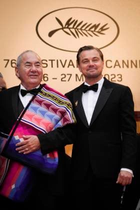 Killers Of The Flower Moon Red Carpet - The 76th Annual Cannes Film Festival Leonardo DiCaprio during the 76th edition of the Cannes Film Festival in Cannes, southern France, on May 20, 2023. Cannes France  Copyright: xDanielexCifalÃ x originalFilename: cifala-notitle230520_np5IU.jpg