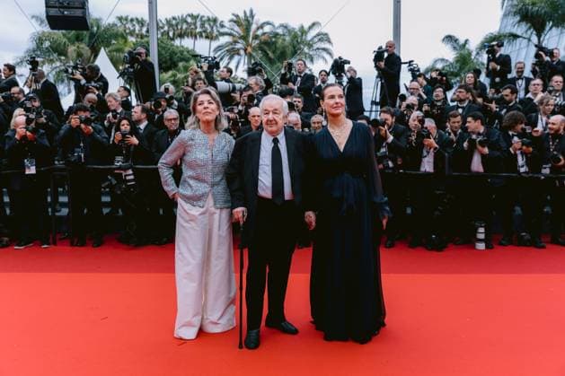 76e Festival International du Film de Cannes. MontÃ e des marches du film Killers of the flowers moon . 76th International Cannes Film Festival. Red Carpet with movie cast and guests 292238 2023-05-20 Alpes-Maritimes Cannes France Bouquet, Carole; Princesse Caroline (Monaco)  Copyright: xTerencexBaelenx STAR_292238_014