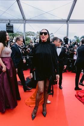 76e Festival International du Film de Cannes. MontÃ e des marches du film Killers of the flowers moon . 76th International Cannes Film Festival. Red Carpet with movie cast and guests 292238 2023-05-20 Alpes-Maritimes Cannes France de Palma, Rossy  Copyright: xTerencexBaelenx STAR_292238_029