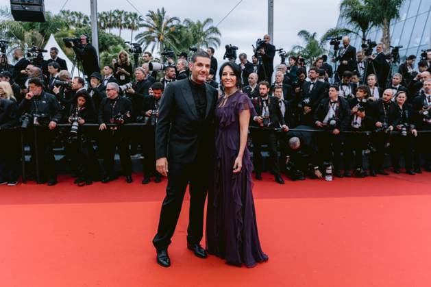 76e Festival International du Film de Cannes. MontÃ e des marches du film Killers of the flowers moon . 76th International Cannes Film Festival. Red Carpet with movie cast and guests 292238 2023-05-20 Alpes-Maritimes Cannes France Touzani, Maryam  Copyright: xTerencexBaelenx STAR_292238_066