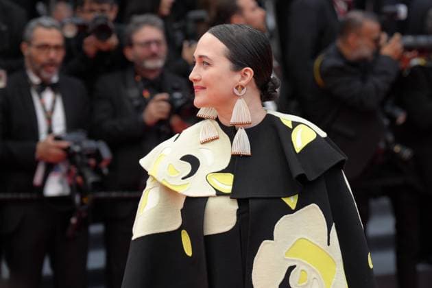 Lily Gladstone CELEBRITES : 76 eme festival de Cannes - Red Carpet du film Â« Killers Of The Flower Moon Â» - Cannes - 20 05 2023 NorbertScanella Panoramic 