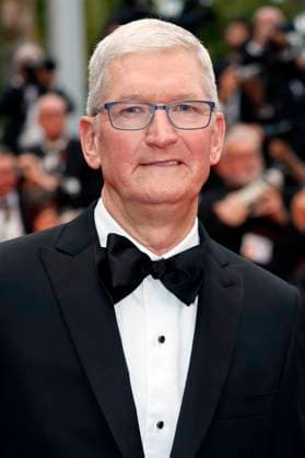 Tim Cook at the premiere of the feature film Killers of the Flower Moon at the Festival de Cannes 2023 76 Cannes International Film Festival at the Palais des Festivals Cannes, 20 05 2023. Foto:xD.xBedrosianx xFuturexImage
