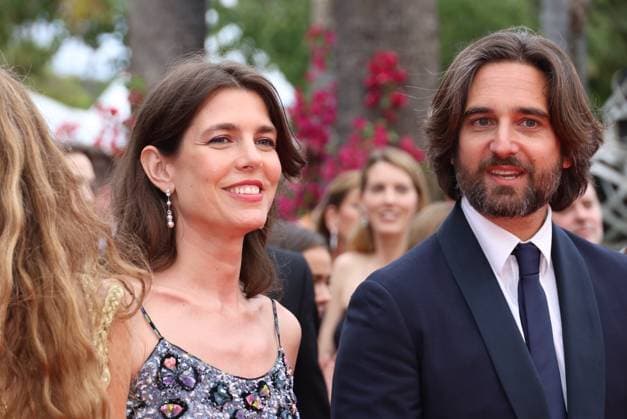 May 20, 2023, Cannes, FRANCE: Charlotte Casiraghi et Dimitri Rassam attend the Killers Of The Flower Moon red carpet at the 76th annual Cannes film festival at Palais des Festivals on May 20, 2023 in Cannes, France. Cannes FRANCE - ZUMAs181 20230520_zea_s181_006 Copyright: ximageSPACEx