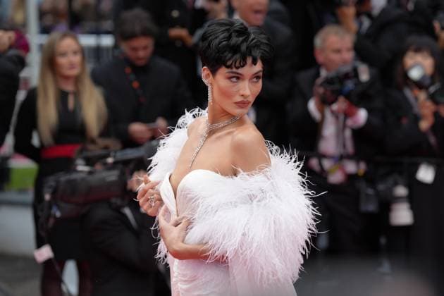 Grace Elizabeth CELEBRITES : 76 eme festival de Cannes - Red Carpet du film Â« Killers Of The Flower Moon Â» - Cannes - 20 05 2023 NorbertScanella Panoramic 