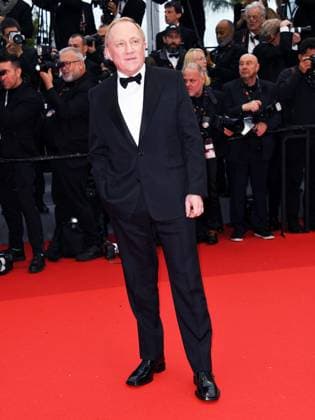 76th Cannes Film Festival 2023, evening 5 - red carpet of the film Killers Of The Flower Moon. Pictured: Francois Henri Pinault and Salma Hayek  Copyright: xSimonexComix xipa-agency.netx xPoolxPhotoxEventsx01x IPA_IPA38083982