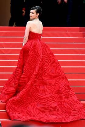 76th Cannes Film Festival 2023, evening 5 - red carpet of the film Killers Of The Flower Moon . In the photo: Sofia Carson  Copyright: xManuelexMangiarottix xipa-agencyx xPoolxPhotoxEventsx01x IPA_IPA38084558