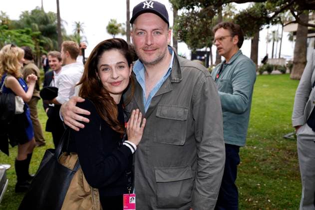 Anne Werner and Martin Stange at the German Films and Medienboard reception 2023 in the garden of the Hotel Mondrian Cannes at the Festival de Cannes 2023 76 Cannes International Film Festival at the Palais des Festivals Cannes, 20 05 2023 Foto:xS.xGabschx xFuturexImage