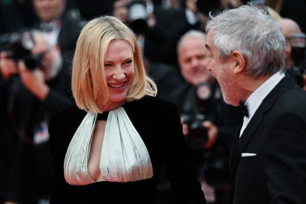 76e Festival International du Film de Cannes. MontÃ e des marches du film Killers of the flowers moon . 76e Festival International du film de Cannes. Montee du film Killers of the Flower Moon - 76th International Cannes Film Festival. Red carpet of Killers of the Flower Moon - CATE BLANCHETT 292241 2023-05-20  Copyright: xLionelxGuericolas MPPx STAR_292241_158