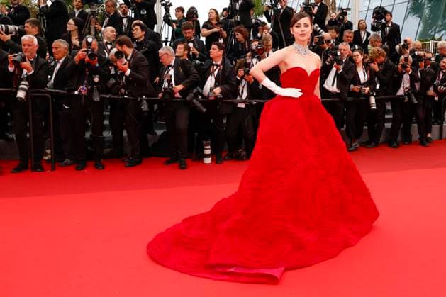 May 20, 2023: Sofia Carson attends the Killers of the Flower Moon premiere during the 76th Cannes Film Festival at Palais des Festivals in Cannes, France, on 20 May 2023. Photo: - ZUMAm179 20230520_zep_m179_092 Copyright: xAlecxMichaelx