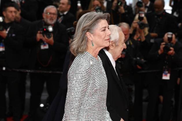 May 20, 2023, Cannes, Cote d Azur, France: CAROLINE DE MONACO attends the screening of Killers of the Flower Moon during the 76th Annual Cannes Film Festival at Palais des Festivals on May 20, 2023 in Cannes, France Cannes France - ZUMAc179 20230520_zep_c179_312 Copyright: xMickaelxChavetx