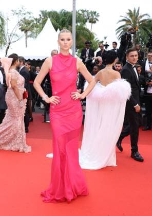 May 20, 2023, Cannes, FRANCE: Toni Garrn attends the Killers Of The Flower Moon red carpet at the 76th annual Cannes film festival at Palais des Festivals on May 20, 2023 in Cannes, France. Cannes FRANCE - ZUMAs181 20230520_zea_s181_078 Copyright: ximageSPACEx