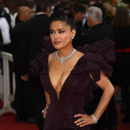 May 20, 2023, Cannes, Cote d Azur, France: SALMA HAYEK attends the screening of Killers of the Flower Moon during the 76th Annual Cannes Film Festival at Palais des Festivals on May 20, 2023 in Cannes, France Cannes France - ZUMAc179 20230520_zep_c179_358 Copyright: xMickaelxChavetx