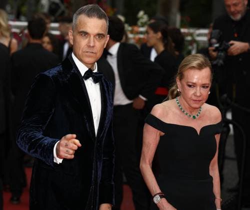 May 20, 2023, Cannes, Cote d Azur, France: ROBBIE WILLIAMS attends the screening of Killers of the Flower Moon during the 76th Annual Cannes Film Festival at Palais des Festivals on May 20, 2023 in Cannes, France Cannes France - ZUMAc179 20230520_zep_c179_371 Copyright: xMickaelxChavetx
