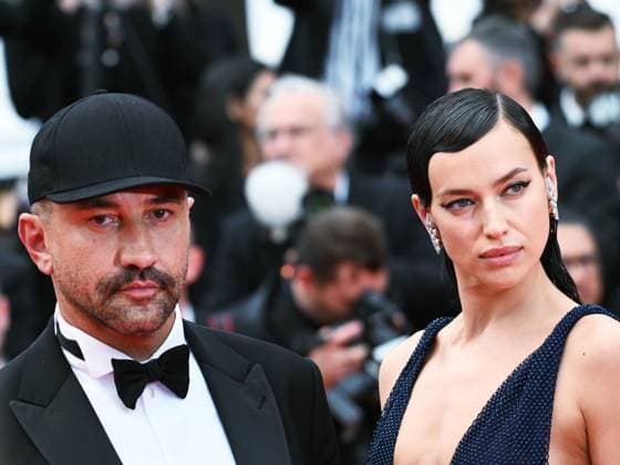 76th Cannes Film Festival 2023, evening 5 - red carpet of the film Killers Of The Flower Moon . Pictured: Riccardo Tisci, Irina Shayk  Copyright: xManuelexMangueliarottix xipa-agex xPoolxPhotoxEventsx01x IPA_IPA38088059