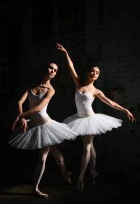 THE AUSTRALIAN BALLET DANCER AWARD WINNER, Isobelle Dashwood (winner of the Telstra Peoples Choice Award) and Lilla Harvey (Winner of the Telstra Rising Star Award) pose for a portrait the morning after the 2023 Telstra Ballet Dancer Awards at Carriageworks, in Sydney, Sunday, May 21, 2023. ( NO ARCHIVING, EDITORIAL USE ONLY, NO USE IN BOOKS WITHOUT CONSENT SYDNEY NEW SOUTH WALES AUSTRALIA  Copyright: xJAMESxGOURLEYx 20230521001801126548