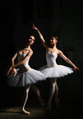THE AUSTRALIAN BALLET DANCER AWARD WINNER, Isobelle Dashwood (winner of the Telstra Peoples Choice Award) and Lilla Harvey (Winner of the Telstra Rising Star Award) pose for a portrait the morning after the 2023 Telstra Ballet Dancer Awards at Carriageworks, in Sydney, Sunday, May 21, 2023. ( NO ARCHIVING, EDITORIAL USE ONLY, NO USE IN BOOKS WITHOUT CONSENT SYDNEY NEW SOUTH WALES AUSTRALIA  Copyright: xJAMESxGOURLEYx 20230521001801126647