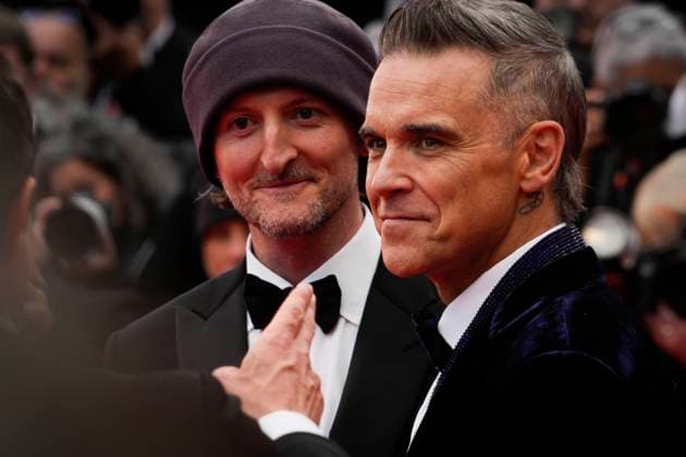 Killers Of The Flower Moon Red Carpet - The 76th Annual Cannes Film Festival Robbie Williams attend the Killers Of The Flower Moon red carpet during the 76th annual Cannes film festival at Palais des Festivals on May 20, 2023 in Cannes, France. Cannes France  Copyright: xDanielexCifalÃ x originalFilename: cifala-notitle230521_npRVB.jpg