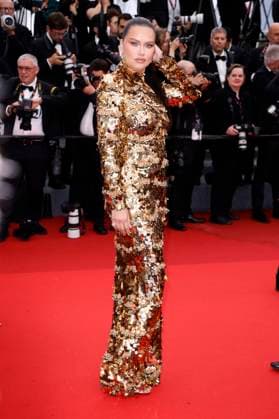 Adriana Lima at the premiere of the feature film Killers of the Flower Moon at the Festival de Cannes 2023 76 Cannes International Film Festival at the Palais des Festivals Cannes, 20 05 2023. Foto:xS.xGabschx xFuturexImage