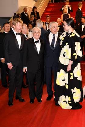 Jesse Plemons, Martin Scorsese, Robert De Niro and Lily Gladstone after the premiere of the feature film Killers of the Flower Moon at the Festival de Cannes 2023 76 Cannes International Film Festival at the Palais des Festivals Cannes, 20 05 2023. Foto:xS.xGabschx xFuturexImage