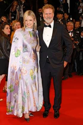 Viveca Paulin with husband Will Ferrell at the premiere of the feature film May December at the Festival de Cannes 2023 76 Cannes International Film Festival at the Palais des Festivals Cannes, 20 05 2023. Foto:xS.xGabschx xFuturexImage