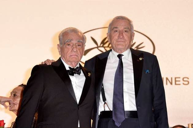 Martin Scorsese and Robert De Niro at the Killers of the Flower Moon premiere on 20 05 2023 at the 76 Cannes Film Festival in Cannes Cannes Film Festival 2023 Killers of the Flower Moon premiere