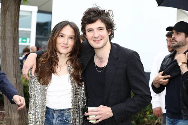 May 21, 2023, Cannes, Cote d Azur, France: ANAIS DEMOUSTIER and PAUL BEAUREPAIRE attend the photocall for Along Came Love during the 76th Annual Cannes Film Festival at Palais des Festivals on May 21, 2023 in Cannes, France Cannes France - ZUMAc179 20230521_zep_c179_022 Copyright: xMickaelxChavetx