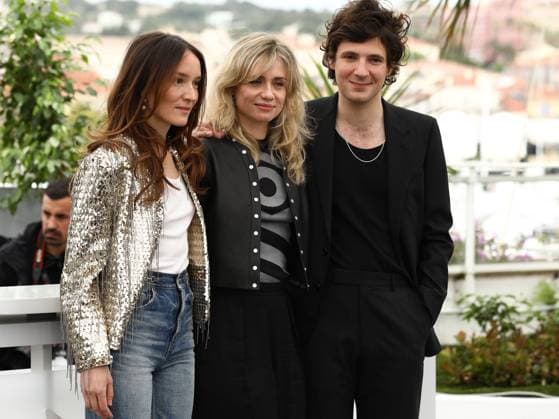 May 21, 2023, Cannes, Cote d Azur, France: ANAIS DEMOUSTIER, KATELL QUILLEVERE and VINCENT LACOSTE attend the photocall for Along Came Love during the 76th Annual Cannes Film Festival at Palais des Festivals on May 21, 2023 in Cannes, France Cannes France - ZUMAc179 20230521_zep_c179_027 Copyright: xMickaelxChavetx