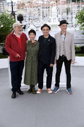 76th Cannes Film Festival 2023, Photocall film Robot Dreams. Pictured: Yuko Harami, Pablo Berger, JosÃ Luis Ãgreda, Benoit FÃ roumont  Copyright: xAlbertoxTerenghi PoolxPhotoxEvenx xPoolxPhotoxEventsx01x IPA_IPA38095601