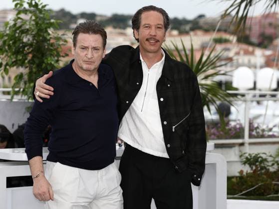 May 21, 2023, Cannes, Cote d Azur, France: BENOIT MAGIMEL and REDA KATEB attend the photocall for The King of Algiers during the 76th Annual Cannes Film Festival at Palais des Festivals on May 21, 2023 in Cannes, France Cannes France - ZUMAc179 20230521_zep_c179_028 Copyright: xMickaelxChavetx