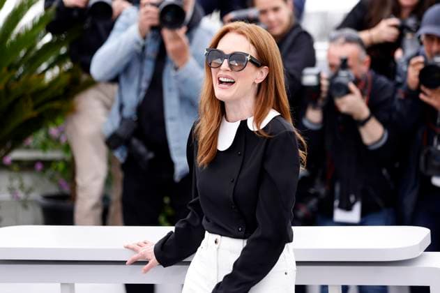 Julianne Moore at the photocall for the feature film May December at the Festival de Cannes 2023 76 Cannes International Film Festival at the Palais des Festivals Cannes, 21 05 2023. Foto:xS.xGabschx xFuturexImage
