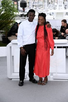 76th Cannes Film Festival 2023, Photocall film Banel E Adama. Pictured: Mamadou Diallo, Khady Mane  Copyright: xAlbertoxTerenghi PoolxPhotoxEvenx xPoolxPhotoxEventsx01x IPA_IPA38095901