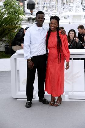 76th Cannes Film Festival 2023, Photocall film Banel E Adama. Pictured: Mamadou Diallo, Khady Mane  Copyright: xAlbertoxTerenghi PoolxPhotoxEvenx xPoolxPhotoxEventsx01x IPA_IPA38095905