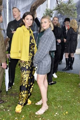 Nadine Warmuth and Jeanne Goursaud at the Medienboard reception at the 76 Cannes Film Festival 20 05 2023